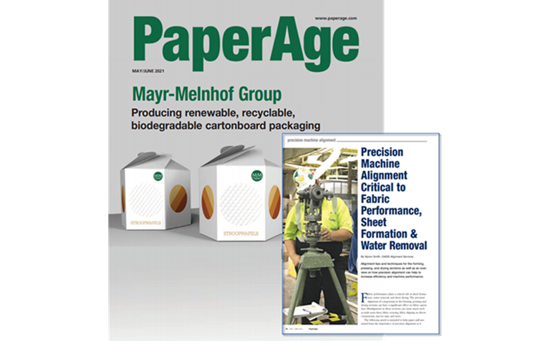 PaperAge发布“精密机器对齐织物性能的关键,表形成&水清除”